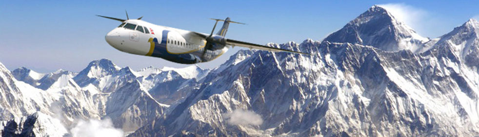 Mountain Flight in Nepal