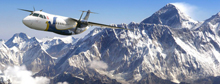 Mountain Flight in Nepal